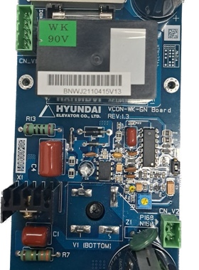上海现代电梯配件 抱闸板 抱闸电源板 电源板VCON-WK-GN