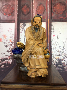 华佗像医圣神医华佗摆件悬壶济世妙手回春送名医医生人物装饰摆设