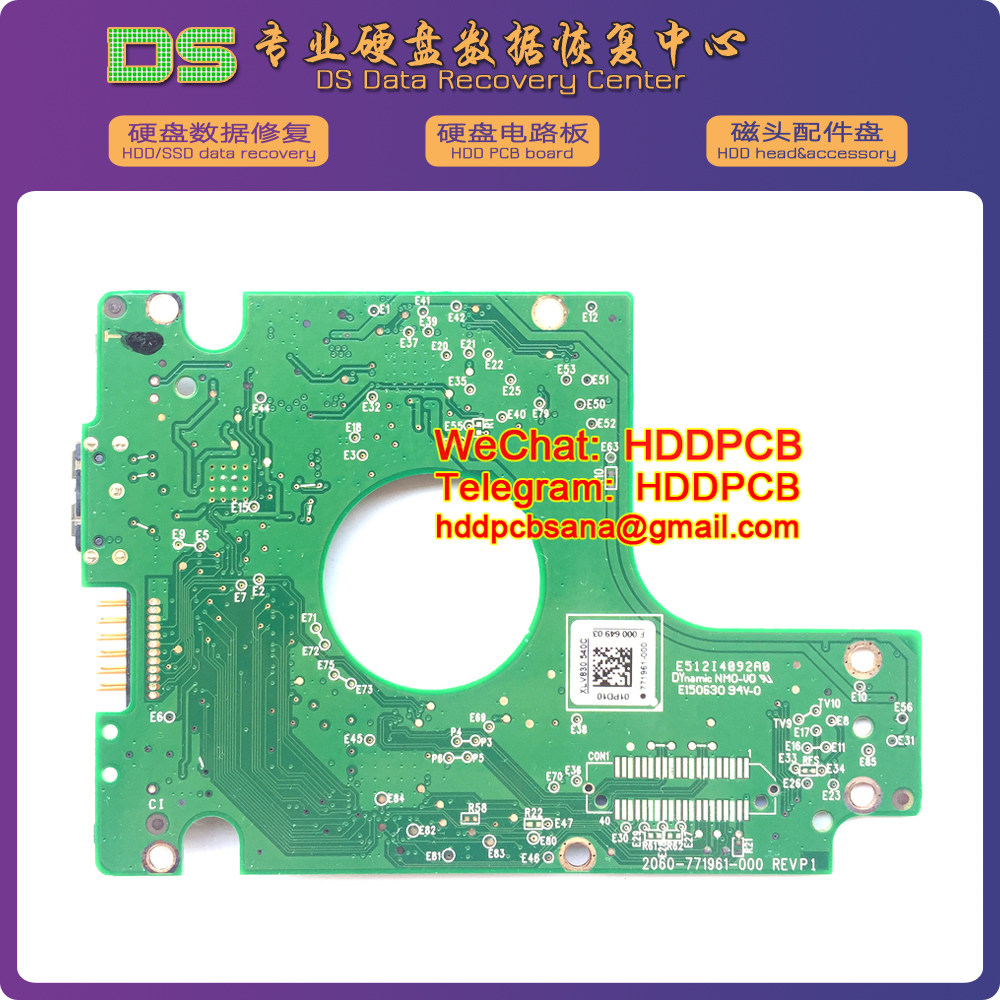 WD西数USB3.0移动硬盘500G 1TB 2TB电路板2060-771961-000 001图片