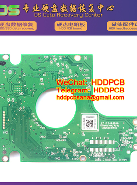 WD西数USB3.0移动硬盘500G 1TB 2TB电路板2060-771961-000 001