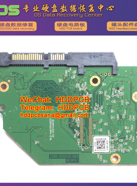WD西数 3.5寸台式硬盘电路板2060-800032-002 004 REV P1测好