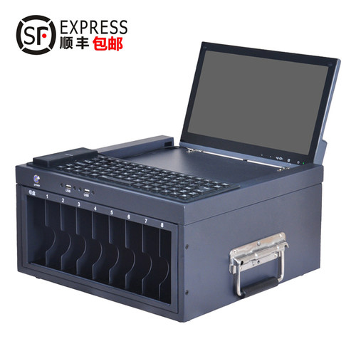 SATA SAS机械固态硬盘SSD一体测试机XHDD MHDD 8口服务器带屏