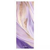 新款 高级天然橡胶瑜伽垫彩色印花pu土豪垫干湿防滑加厚健身训练垫