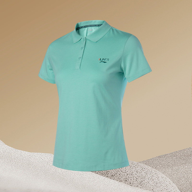 李宁正品训练系列休闲女子短袖T恤衫运动翻领POLO衫上衣APLQ028,运动服/休闲服装,运动POLO衫,淘宝优惠券,粉丝福利购,淘宝优惠卷