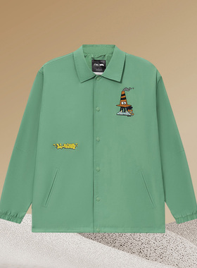 李宁正品外套男子春季新款滑板系列时尚潮流休闲运动风衣AFDS097