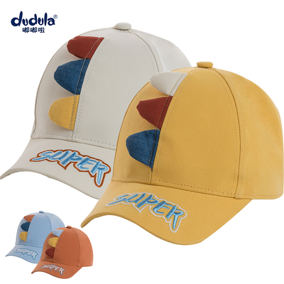 恐龙男童可爱风百搭休闲棒球帽