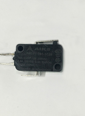 【正品香港爱克斯（AIKS)】微动开关AML01-161-1C25原装正品