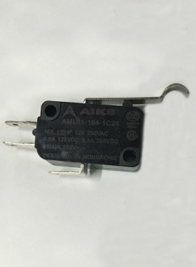 【正品香港爱克斯（AIKS）】微动开关AML01-164-1C25原装正品