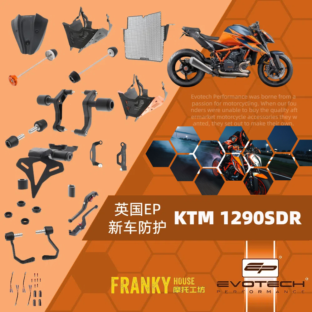 EP超级公爵水箱KTM1290SDR防护件