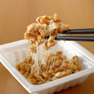 临期日本进口早安山田中粒纳豆136.5g方便速食发酵豆黄豆日式 拉丝