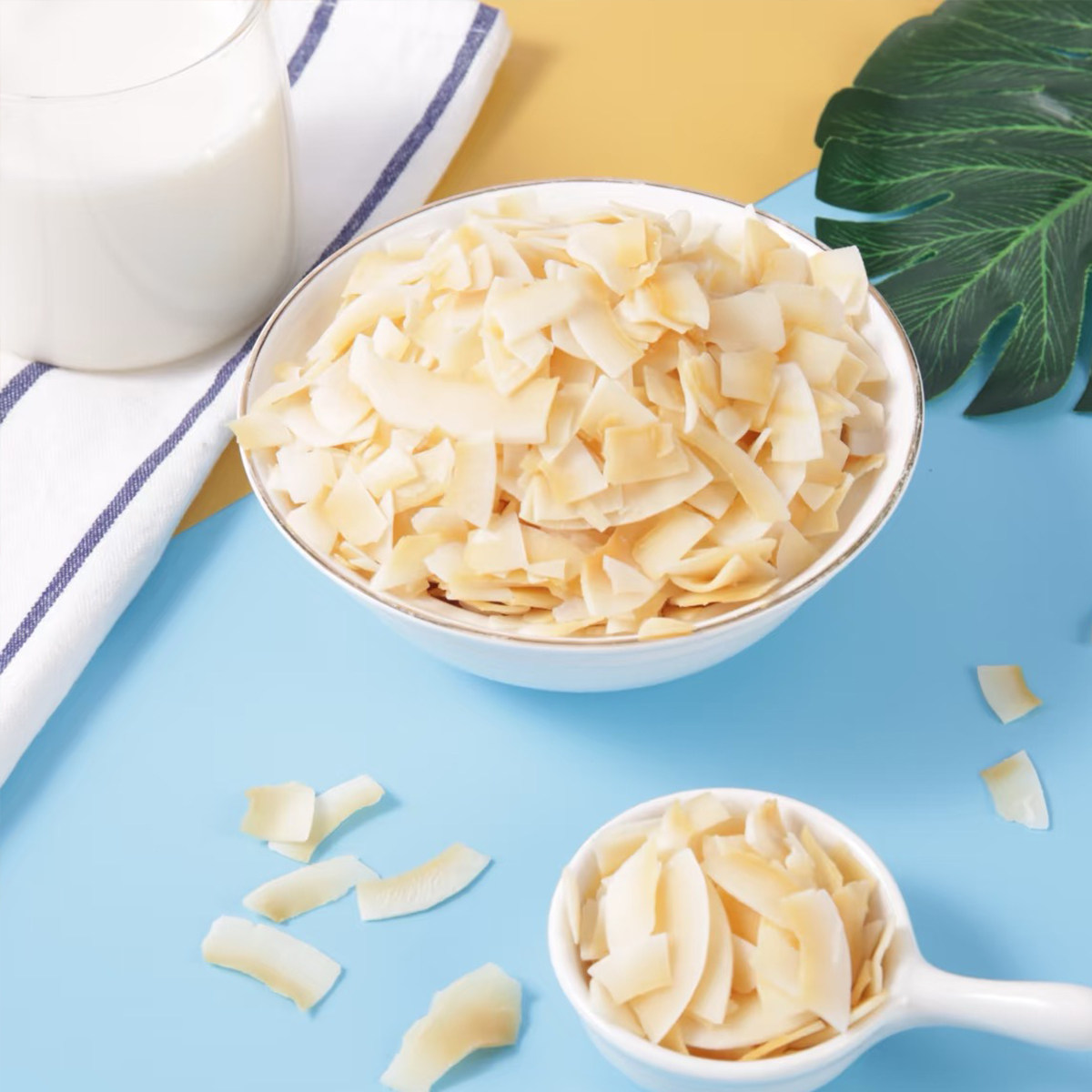 临期泰国进口开开客同款酷椰屿香脆椰片320g休闲零食小吃便携美味