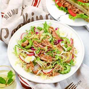 临期清仓泰国进口卡福立辣味油浸水浸金枪鱼罐头160g即食沙拉西餐