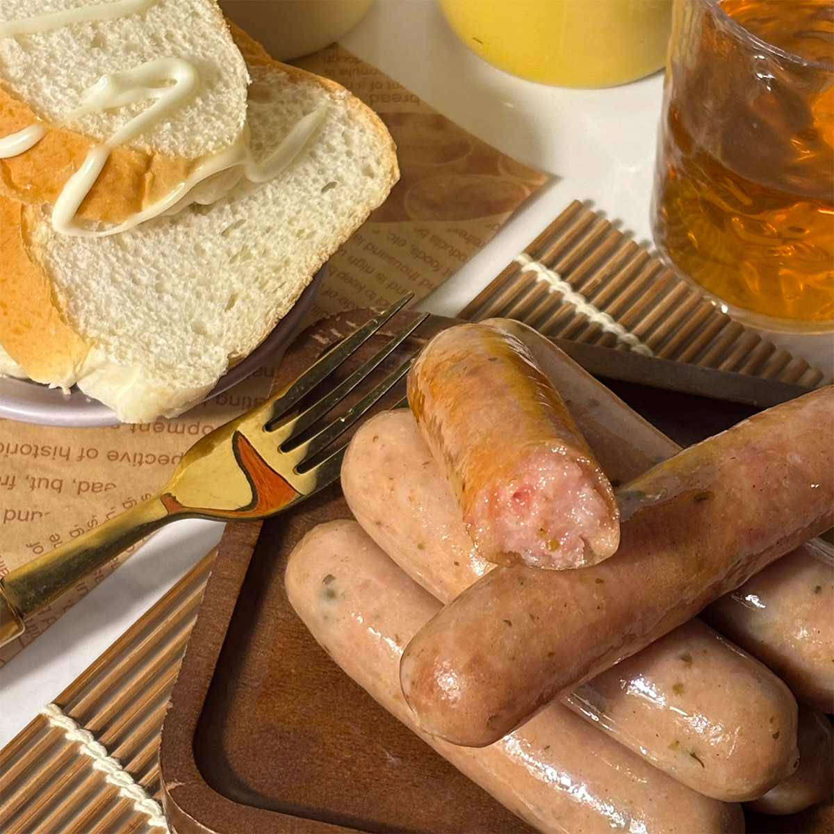 ISU意口艺脍德式烘焙香肠1000g