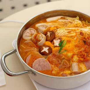 临期三母同款韩式部队锅840g不含蔬菜方便速食家用烹饪美味聚餐