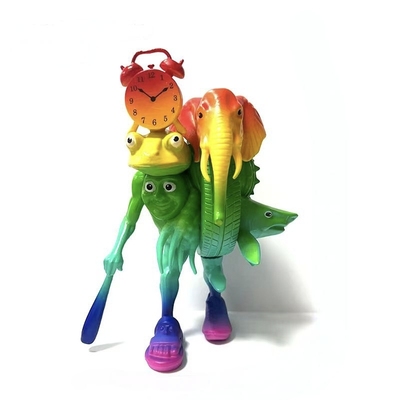 山海经神兽玩具合体手办机器人新