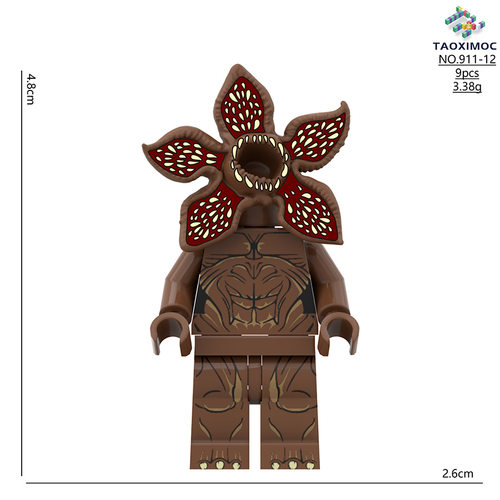 大Boss维克那食人花怪奇物语积木