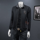 2025新款IUIUG欧货轻奢修身潮流休闲男士夹克D322-87756-P145，男装夹克，电商D320-1