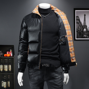 2023冬季标90白鸭绒高奢立领刺绣羽绒服D320-87022-P290图片