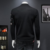 2025秋冬新款羊毛打底衫轻奢品质半高领D320-88406-P115，男装卫衣，电商D320-1