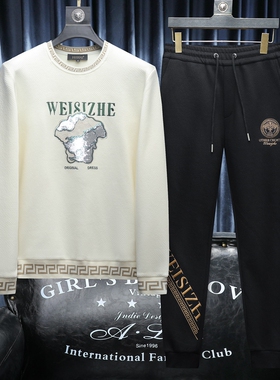 2025秋冬新款 IUIUG轻奢潮流卫衣男休闲运动套装D320-T87736-P260