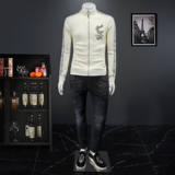2025新款IUIUG欧货轻奢修身潮流休闲男士夹克D322-87894-P145，男装夹克，电商D320-1
