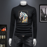 2025秋冬新款羊毛打底衫轻奢品质半高领D320-88340-P115，男装卫衣，电商D320-1