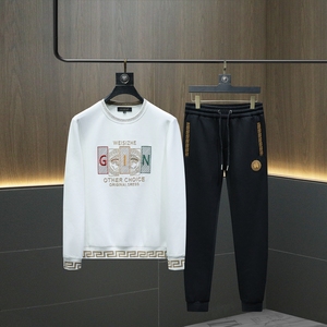 2025秋冬新款IUIUG轻奢潮流卫衣男休闲运动套装D320-T87351-P260,魂2黑魔女衣服搭配裤子图片