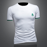 2023夏季新款IUIUG欧货时尚潮流丝光棉休闲长恤男D320-87163-P70，男装T恤，电商D320-1