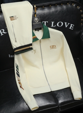 2025秋冬新款 IUIUG轻奢潮流卫衣男休闲运动套装D320-T88182-P280