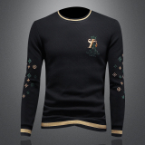 2023秋冬新款IUIUG精品斐勒棉休闲卫衣打底衫D322-87248-P125，男装卫衣，电商D320-1