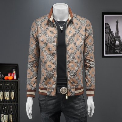 2025秋冬新款 IUIUG轻奢潮流男士休闲夹克假模D322-87905-P145