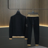 2025秋冬新款IUIUG轻奢潮流卫衣男休闲运动套装D320-T87230-P280，男装休闲套装，电商D322