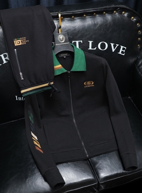 2025秋冬新款 IUIUG轻奢潮流卫衣男休闲运动套装D320-T88182-P280