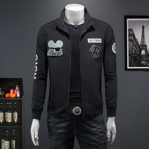 2023新款IUIUG欧货轻奢修身潮流休闲男士夹克D322-87331-P145