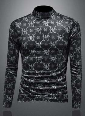 2025秋冬新款 轻奢品质半高领双面绒打底衫 D320-88343-P100