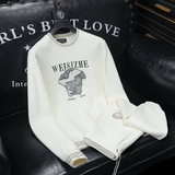 2025秋冬新款IUIUG轻奢潮流卫衣男休闲运动套装D320-T87736-P260，男装休闲套装，电商D322