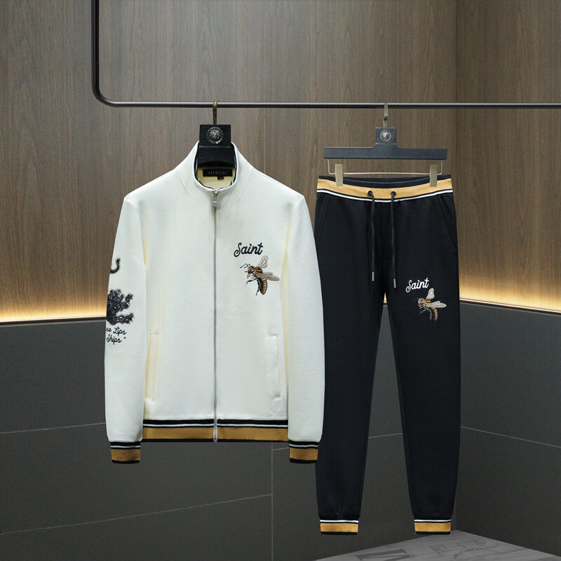 2025秋冬新款 IUIUG轻奢潮流卫衣男休闲运动套装D320-T87230-P280图片