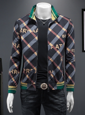 2025秋冬新款 IUIUG轻奢潮流男士休闲夹克假模D320-87271-P145