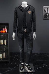 2023新款 IUIUG欧货轻奢修身潮流休闲男士夹克 D322-87372-P155图片