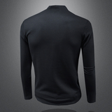 2025秋冬新款IUIUG轻奢潮流高领卫衣打底衫镂空D320-87900-P100，男装T恤，电商D322