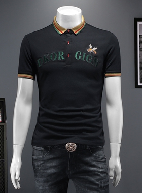 2026夏季IUIUG欧货时尚潮流丝光棉短袖t恤男D320-87528-实价-P60