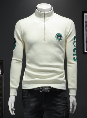 2025秋冬新款 IUIUG圆领刺绣休闲卫衣打底衫假模 D320-27827-P135