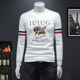 2025秋冬新款IUIUG轻奢潮流休闲卫衣打底衫假模D320-88158-P125，男装卫衣，电商D320-1