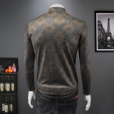 2025秋冬新款IUIUG轻奢品质半高领双面绒打底衫D322-87923-P100，男装卫衣，电商D320-1