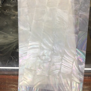 五排白贝纸河贝彩光好少胶何贝贝壳饰品五金配件材料