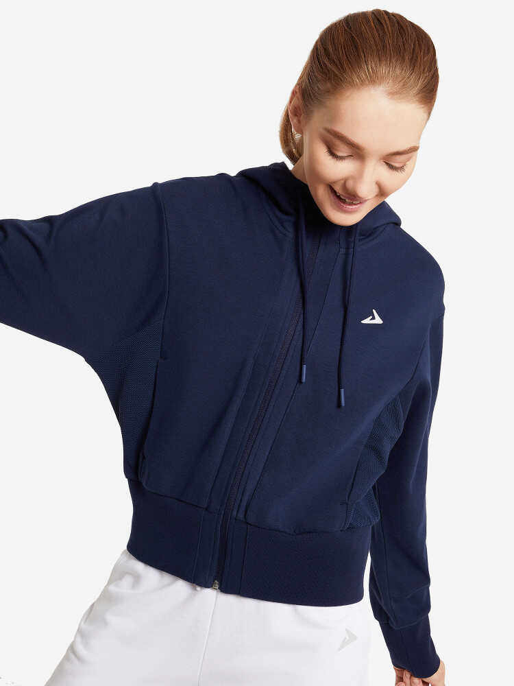 外单 休闲拉链运动外套女连帽卫衣短款春秋款,运动服/休闲服装,运动茄克/外套,淘宝优惠券,粉丝福利购,淘宝优惠卷