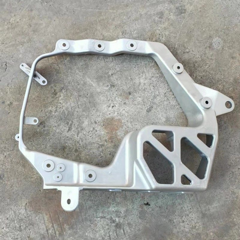 适用中国重汽豪沃t7h大灯支架豪沃A7前大灯铝支架豪沃T7H配件原厂