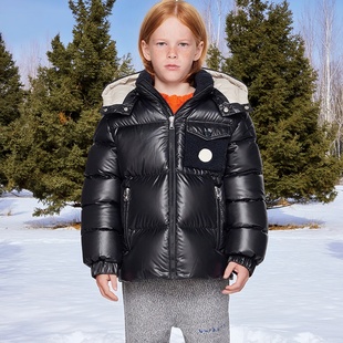 新款儿童羽绒服男女童装加厚短款鹅绒服外套保暖时尚宝宝衣服冬季