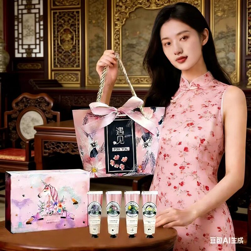 花香护手霜套盒保湿补水伴手礼送