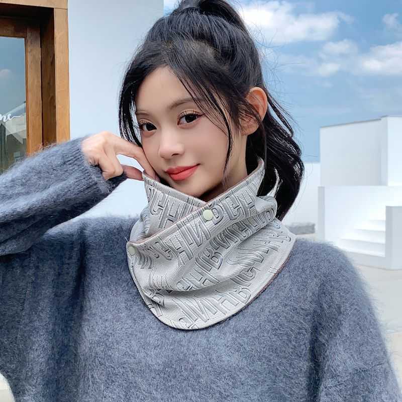潮男士韩系围脖女秋冬加厚保暖